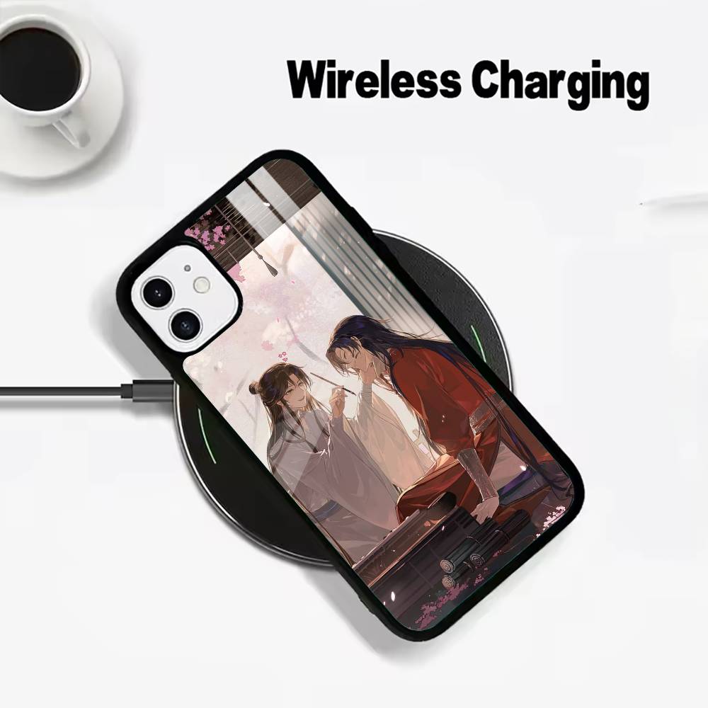 H-Heaven- Official's- Blessing Phone Case For IPhone17 16 15 14 13 12 11 Pro Max 16/15/14Plus Wireless Charger Cover Funda