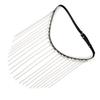 Punk PU Leather Waist Chain Metal Tassels Body Chain Body Jewelry for Women Cosplay and Night Club Waist Accessory