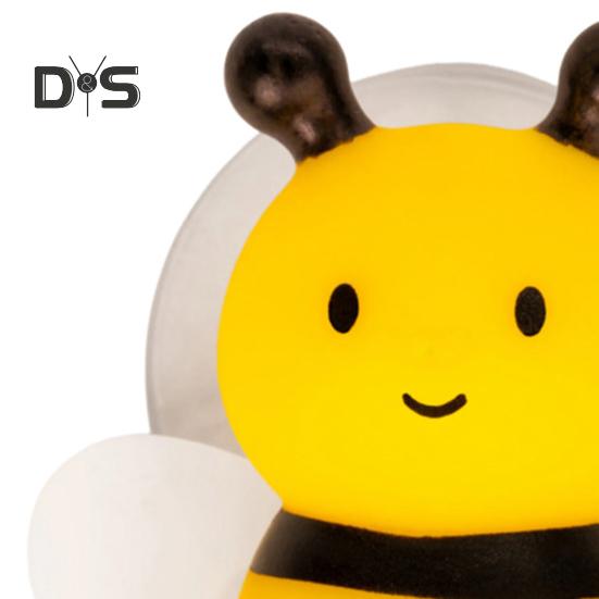 1/2/3Pcs Funny Toothbrush Holders Strong Stickiness Easy To Install Cartoon Bee Shaped Toothbrush Holders Bathroom Organizer