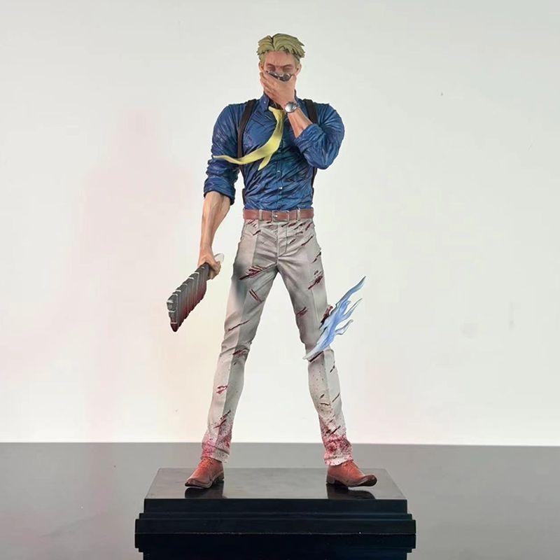 Jujutsu Kaisen Nanami Kento Final Battle 32cm Standing Pose Anime Figure Statue Desktop Decoration Gift