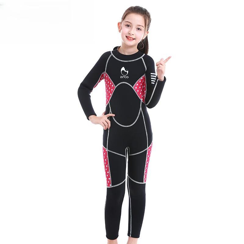 Children s 3MM Neoprene One-Piece Wetsuit One Size