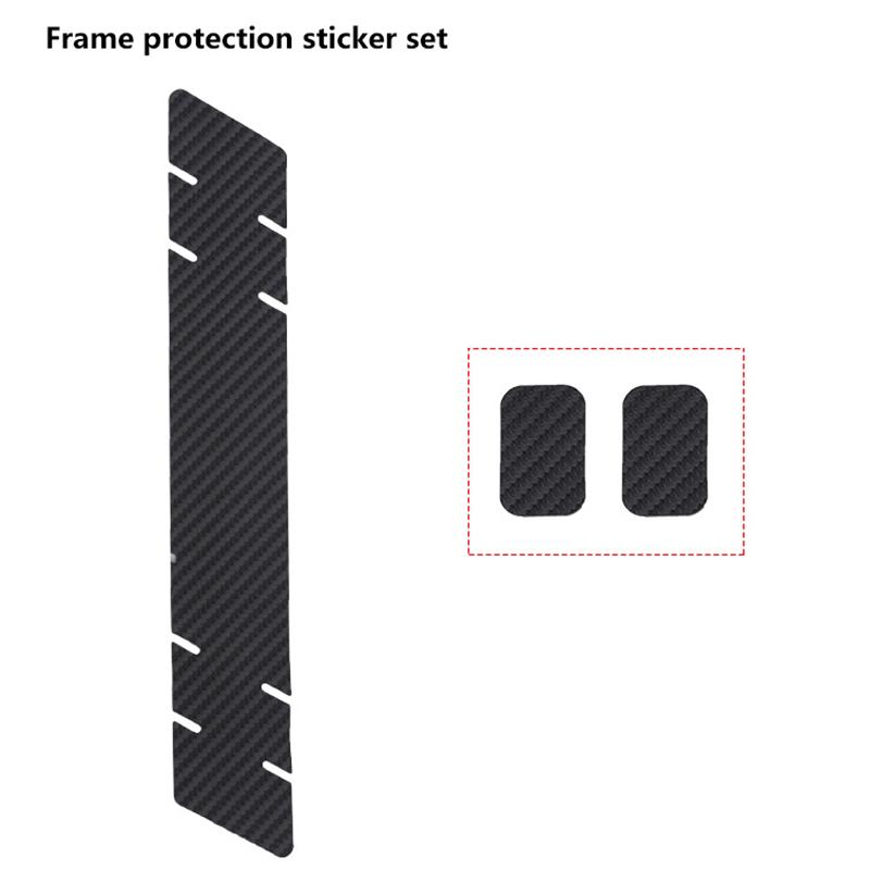 Bicycle Chain Protector Black Cycling Frame Chain Stay Posted Protector Chain Care Guard Cover Bike Accessories