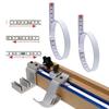 Miter Track Tape Measure Self Adhesive Metric Steel Ruler Miter Saw Scale for T-track Router Table Saw Band Saw Woodworking Tool