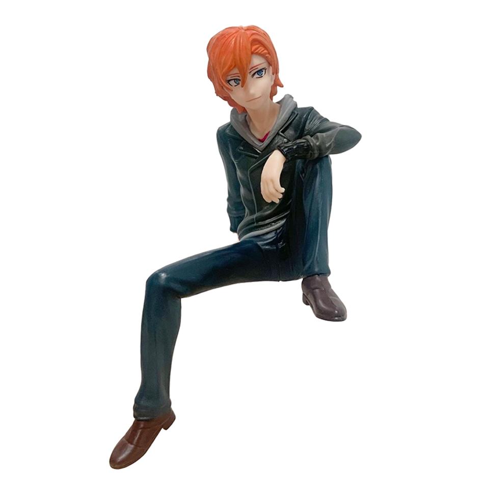 Q Version Bungo Stray Dogs Dazai Osamu Chuuya Nakahara Figure PVC Model Japanese Cartoon Figurines Decor Collection Toy Gift