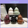 Black Myth Women Stylish Pu Small Gourd Bag Crossbody Bag For Casual Wear Daily