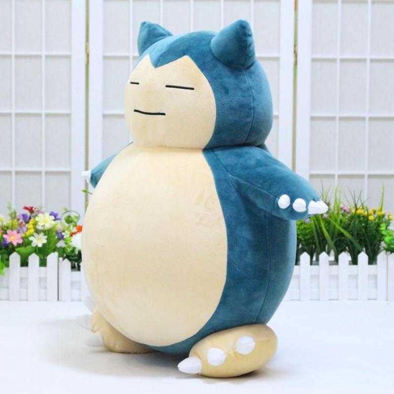 Grande peluche gigante di Snorlax dei Pokémon da 30 cm, morbido e adorabile, cuscino Kabigon