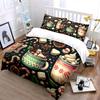 Hot Cocoa and Holiday Treats Bedding Duvet Cover Set Duvet Cover Pillowcases  (1*Duvet Cover 2*Pillowcases, without duvet insert)