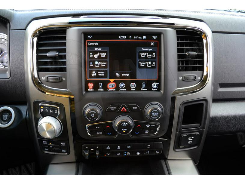 Dodge Ram 1500 10.5” Vertical Screen Smart Android Navigation with Wireless CarPlay