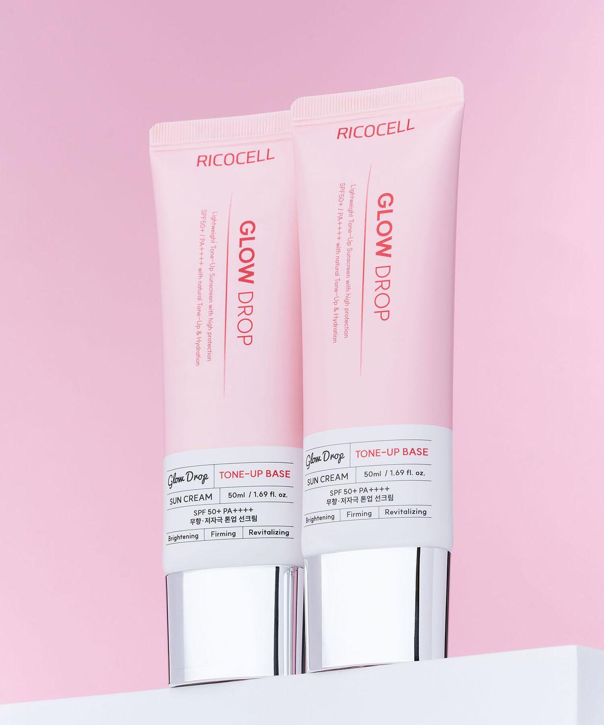 Foundation-Free Radiance + Tone-Up Adhesion Sun Cream 50ml x 2 / SPF50+ PA++++
