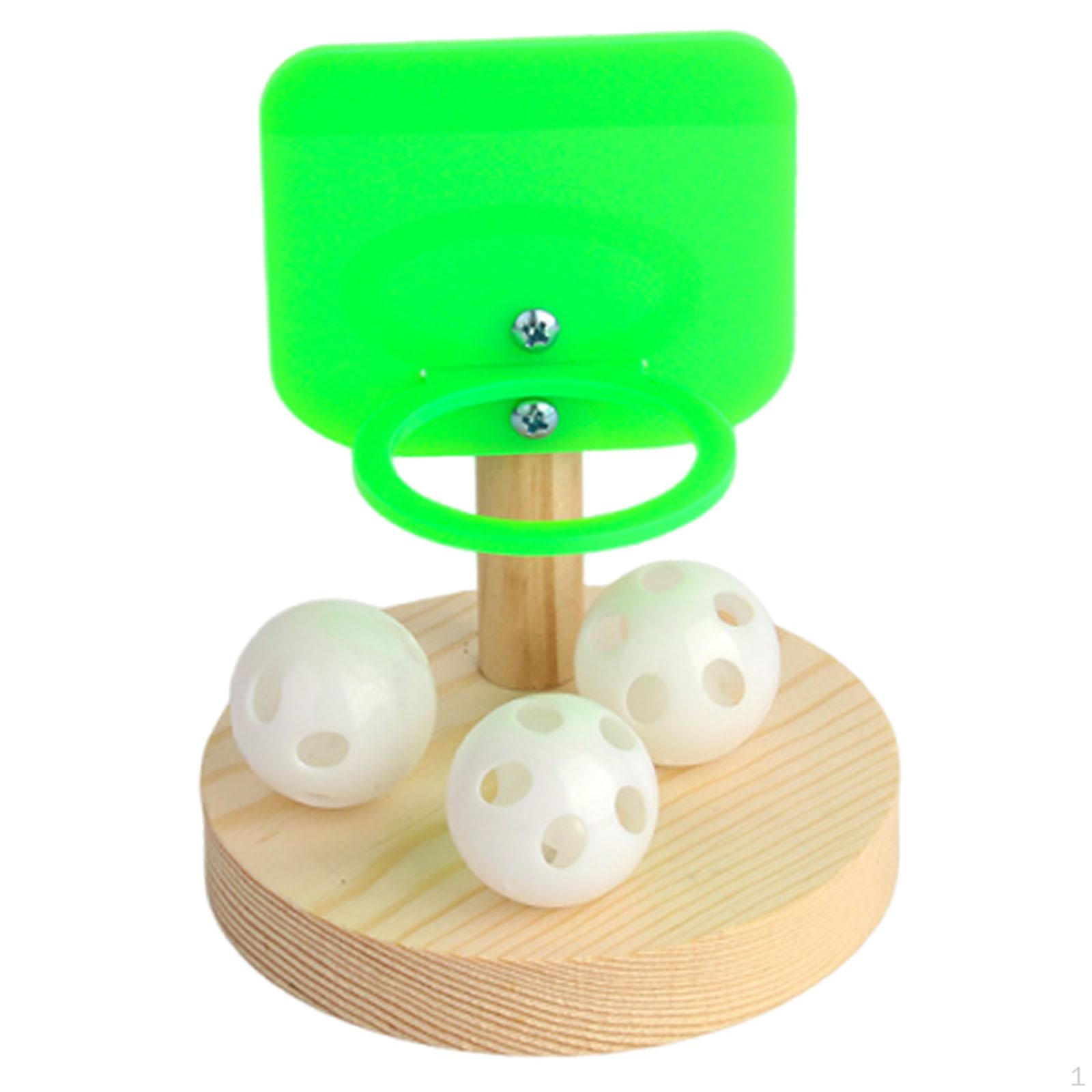 

Bird Toy Ball Foraging Pet Supplies Green for Parakeet Cockatoo Finches Macaws Round Basket