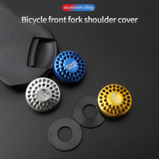 

MUQZI аксессуары для велосипеда, насадка из алюминиевого сплава, легкая замена, аксессуары для велосипеда, передняя вилка, газовая крышка Mountain