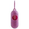 Portable Pet Waste Bag Dispenser Pill Shape Bullet-Shaped Garbage Box Cats Dogs Poop Extractive Clean-Up Bags Outside Walking