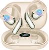 AI Translator Earbuds with Simultaneous Lightweight Supports 144 Music Directional Noise Wireless Earbuds with Digital LED Sound Leakage EDR Sound 80