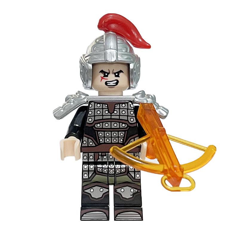 Three Kingdoms Xiaoxia Series Ancient Chinese Generals And Soldiers Doll Children'S Assembled Building Block Toy