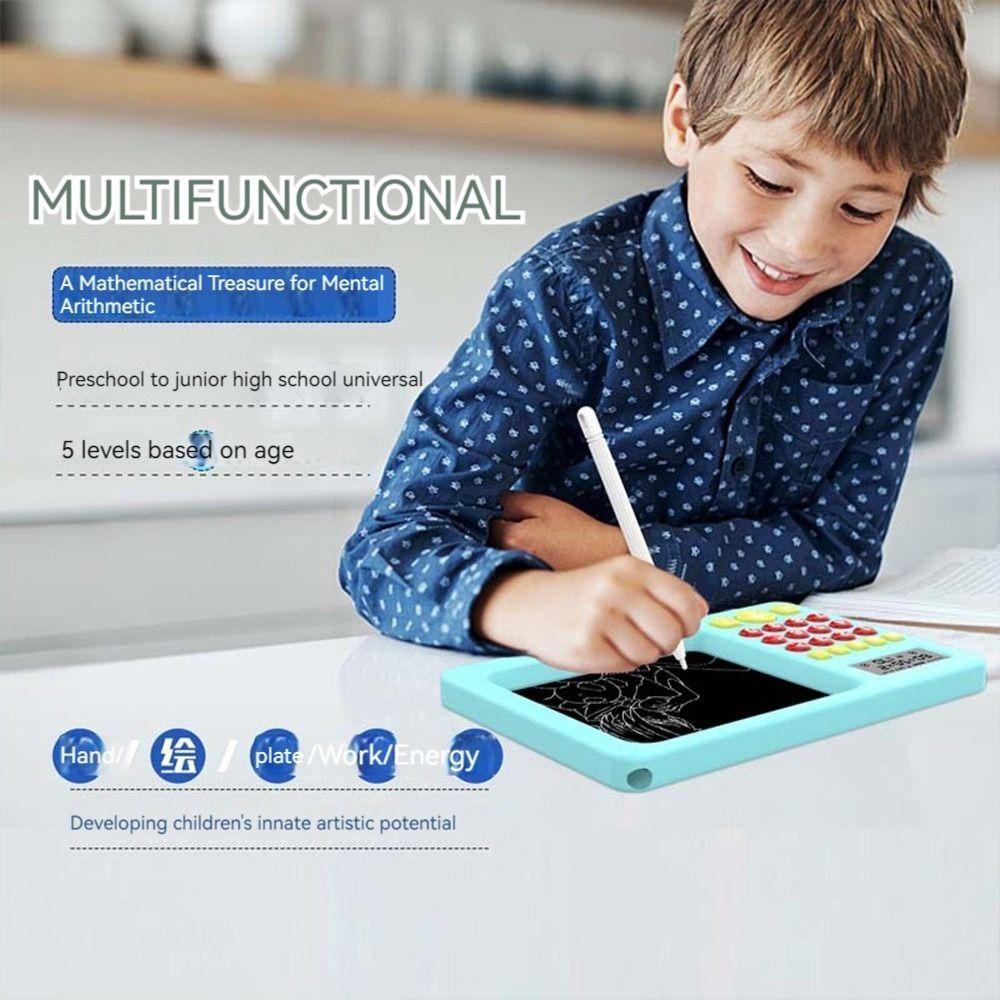 LCD Screen Maths Teaching Calculator Educational Children's Drawing Board  Holiday gift