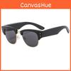 Bohemian Leopard Frame Sunglasses With Uv400 Protection For Outdoor Travel And Driving