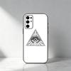 I-Illuminati  Phone Case For Samsung S25,S24,S21,S22,S23,S30,Ultra,S20,Plus,Fe,Note,5G Black Cover