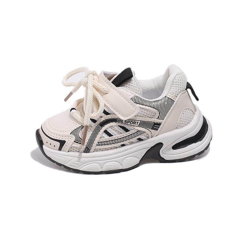 Children's Sneakers2026Spring children's mesh breathable dad shoes, running shoes for toddlers and young children, baby shoes
