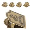 Brass  Clip Vintage Decorative Strong Clamping Force Book Clip for Journal Notebook Drawing Pa