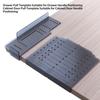 2pcs Plastic Material Cabinet Pull Drill Template Silver Drill Guide Door Drawer Pull Template Drill Mounting Template