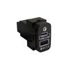 Car QC3.0 PD Fast Charger USB Type-C Interface Socket for Mitsubishi Outlander Pajero Sport Lancer EX ASX V73 V93 V97