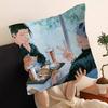 J-Jujutsu K-Kaisen G-Gojo Anime Cushion Cover Car Throw Pillow Case For Sofa Car Christmas Gift 40x40cm 45x45cm