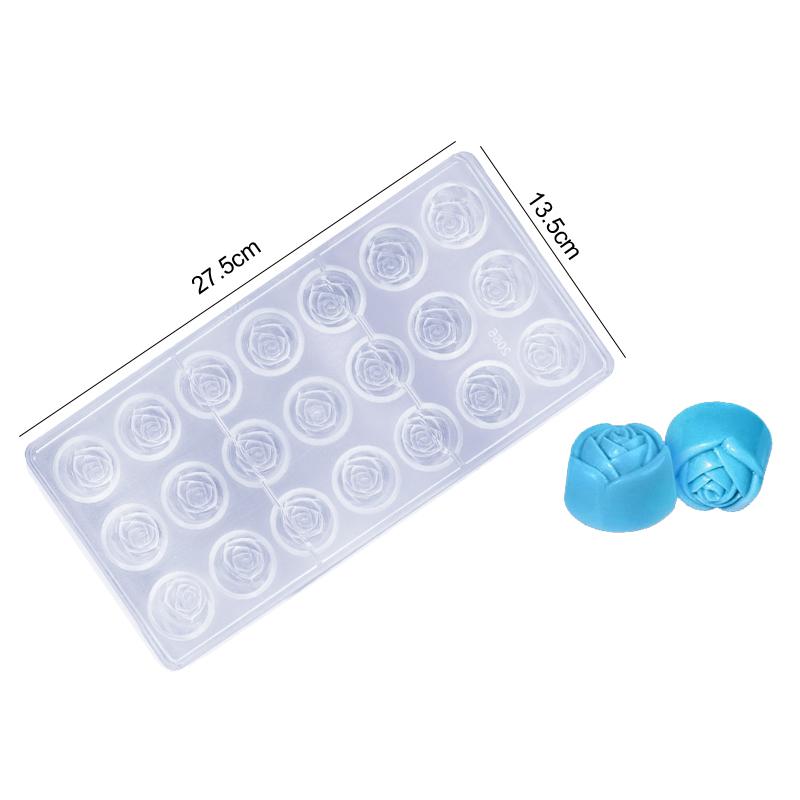 Chocolate Mold Plastic Creative Household Kitchen Baking Tools Food Grade Candy Baking Mold Various Styles DIY Baking Mold TMZ