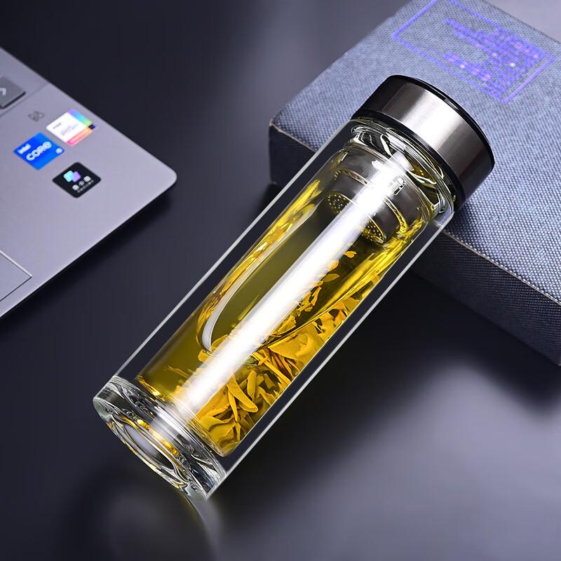 300ml Borosilicate Glass Tea Infuser Bottle