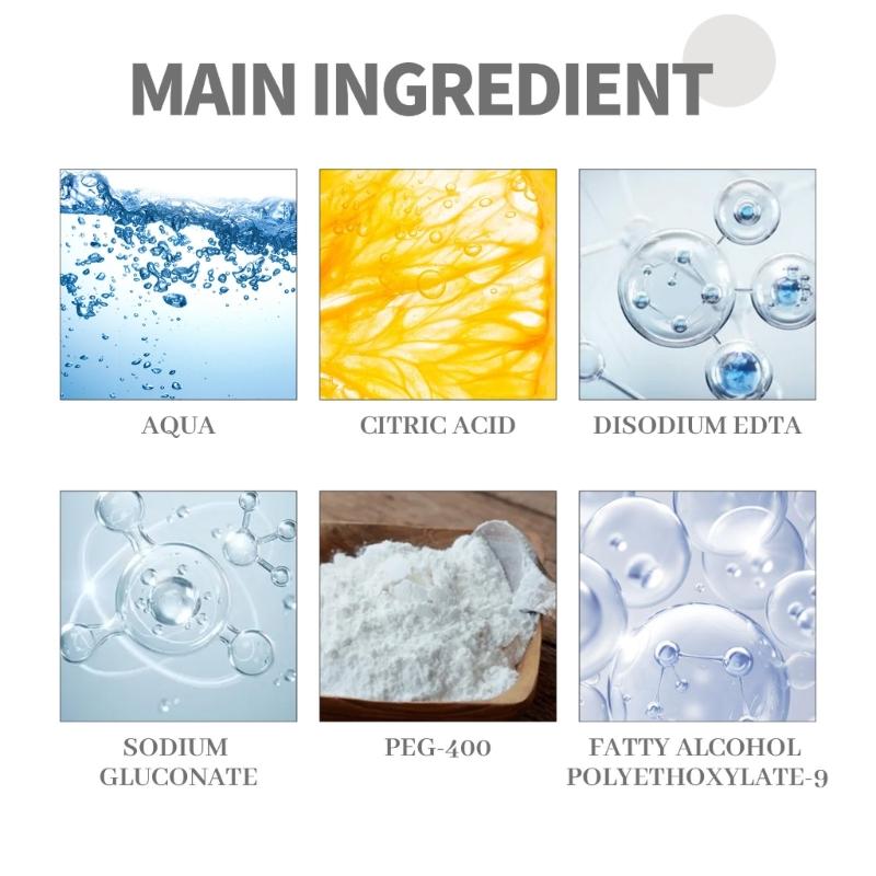 Professional Rust Dissolving Sprays with Protective Coating Automotive Wheel Motorcycle Parts Cleaner 30ml for Home