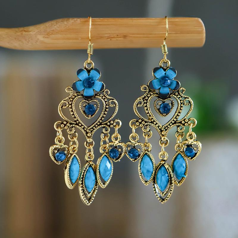 Your Dixi Colorful Retro Flower Earrings - Ethnic Style Daisy Jewelry