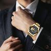 RORIOS Men's Watch with Date Display, Luminous Movement, 30m Water Resistance, Popular Wristwatch, Stylish for Casual, Business, Job Hunting,