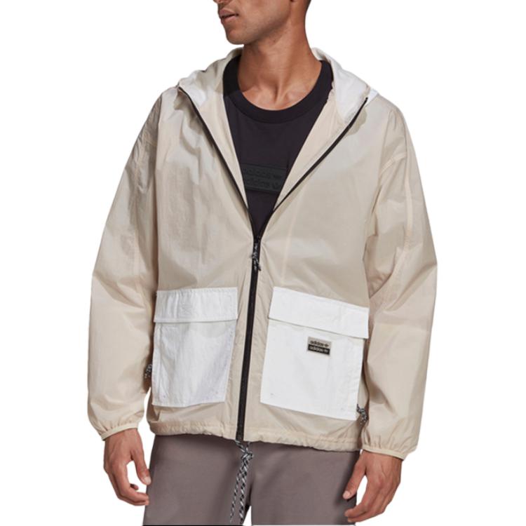 adidas Jackets Men's Apricot Hooded Thin Other GN3343