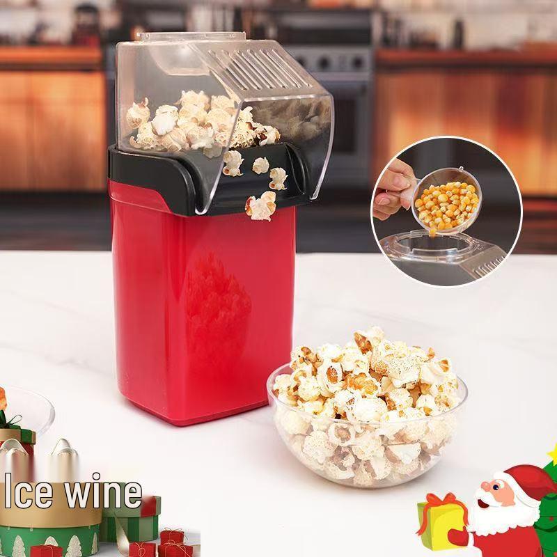 Automatic Hot Air Popcorn Maker for Kids - Mini Household Machine