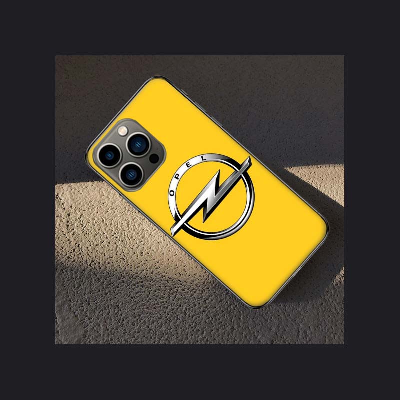 Opel Astra Logo Phone Case For Apple Iphone 16 15 Plus 13 12 Mini 16E 11 14 Pro Max X XS XR 8 7 SE 2020 Cover Shell Coque Silico