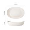 Minimalist Nordic Ceramic Dinnerware Set - Salad Bowl Soup Plate Steak Dish Small Side Coffee Cup Dishwasher Safe