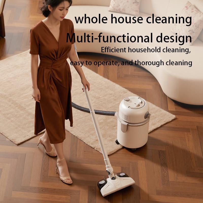 Large Power Wet/Dry Multi-Purpose Household & Commercial Stainless Steel Bucket Vacuum Cleaner