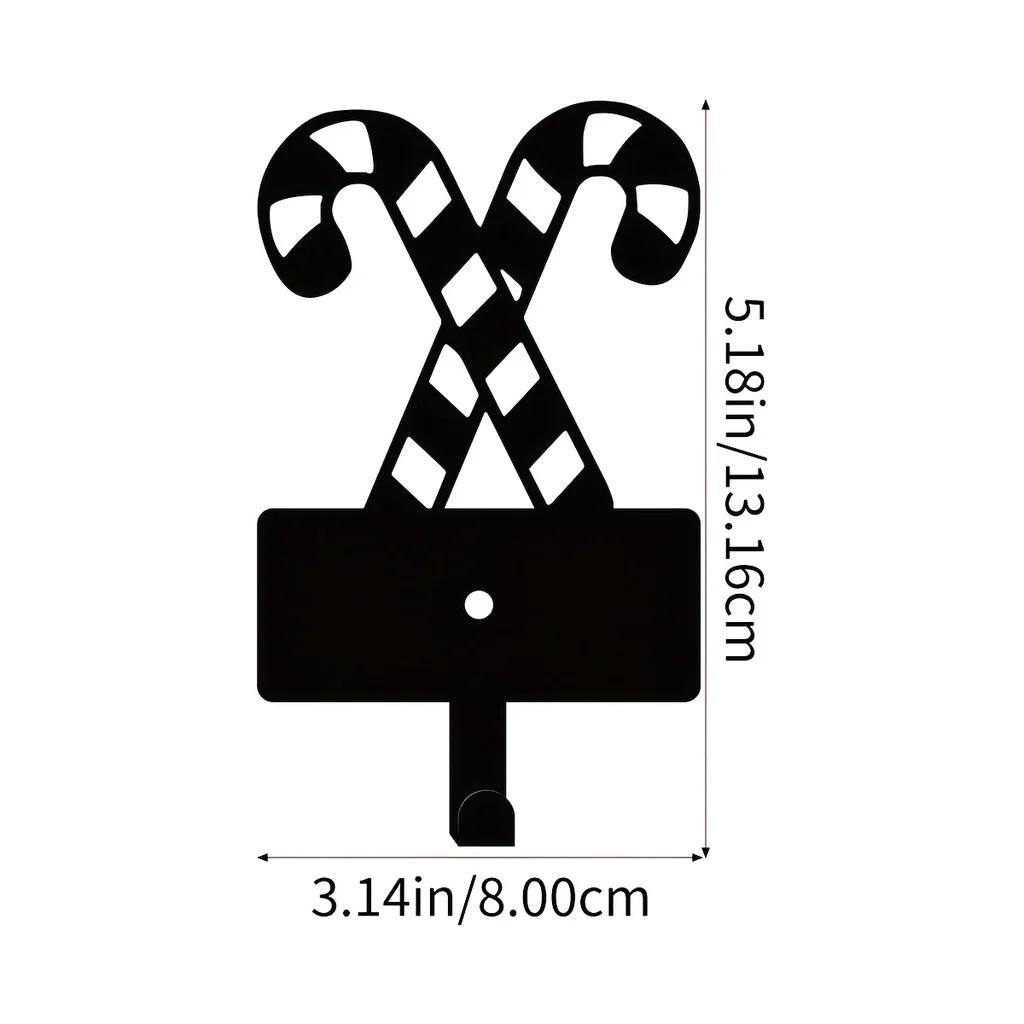 

Очаровательный металлический крючок в виде леденца - идеально подходит для подвешивания на поясе для ключей, украшения стены на Рождество и другие праздники M бронзовый