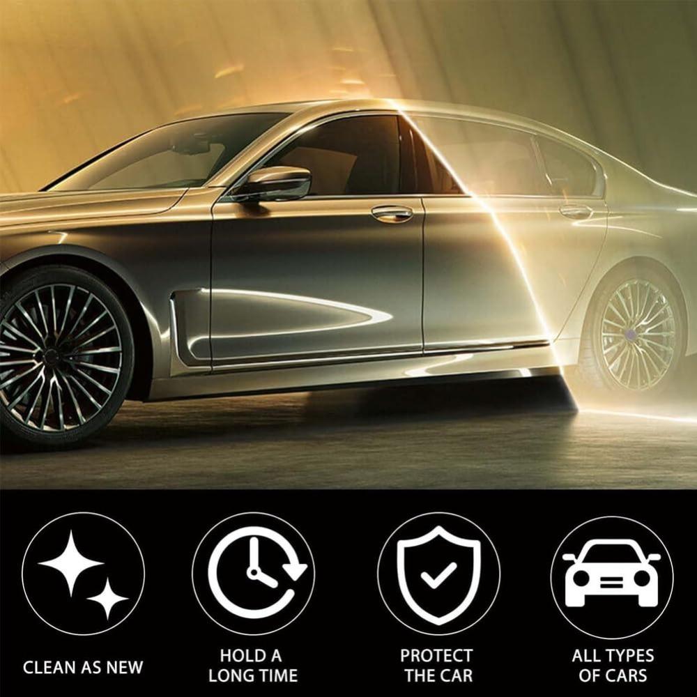 Black Solid Crystal Car Wax High-Gloss Car Scratch Repair Vehicles Polishing Accessories