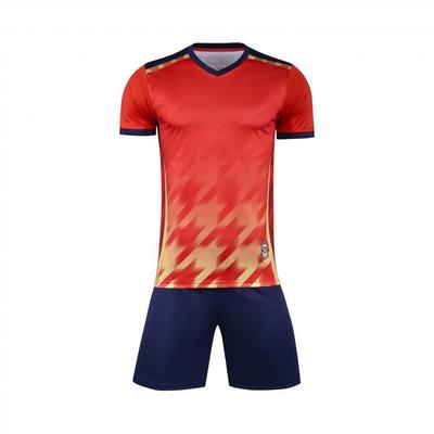 High-Quality Quick-Dry Football Uniform Set for School Matches