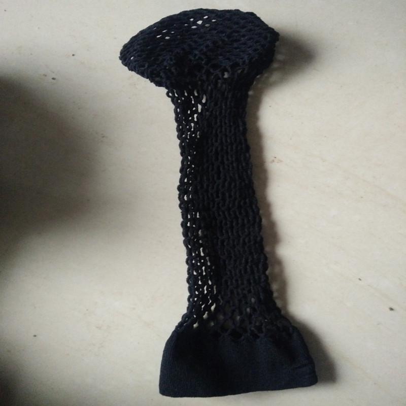 

5 пар/лот женские сетчатые носки с отверстиями в сетку, простые короткие носки до щиколотки на резинке one size чёрный