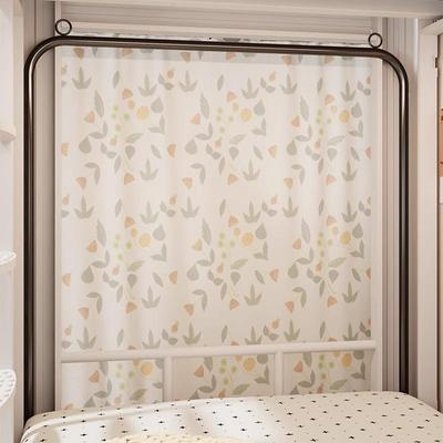 Dormitory Bed Hanging Clothes Rack: Upper Bunk Storage & Drying Rod with Hooks for Students