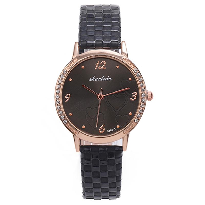 Diamond Love Women'S Watch Fashion Trend Belt Quartz Watch Women'S Light Luxury Niche Watch