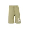 Letter Print Five-Point Shorts Men Shorts Khaki J30J320067