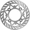 190mm Brake Rotor Disc, Front or Rear Replacement for SDG and Other Pit Dirt Bikes, High Hardness Steel for Improved Stopping Power