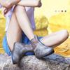 Rainy Season Shoe Waterproof Cover 2-piece Shoe Cover for Rain Boots