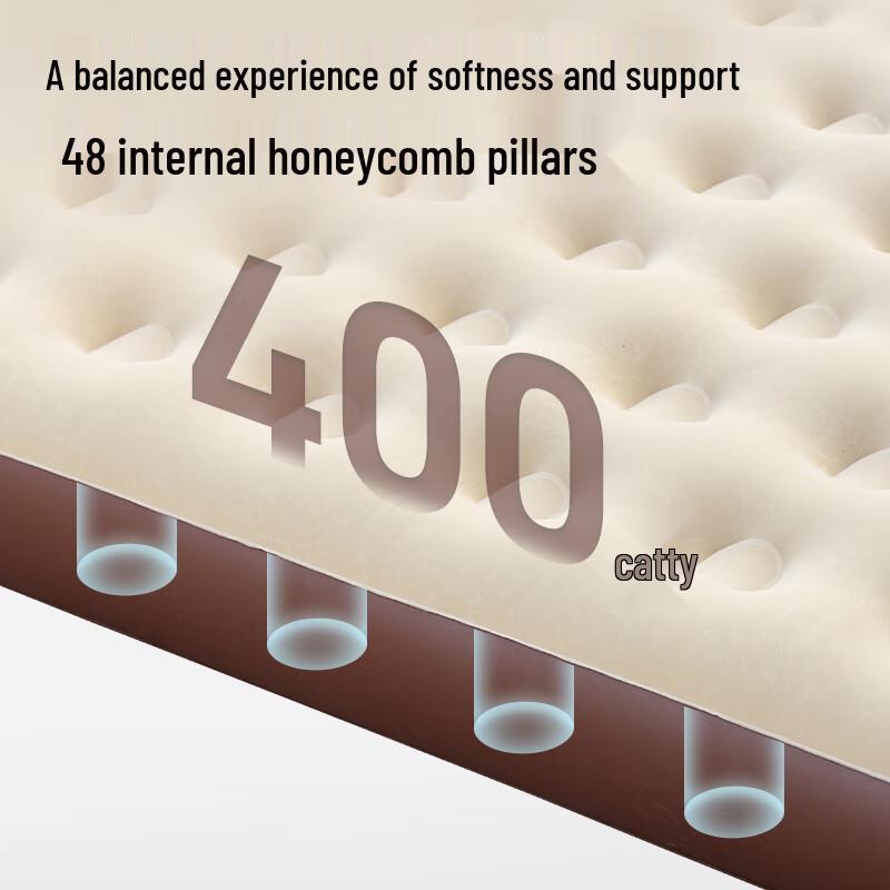 MOBIGARDEN Self-Inflating Outdoor Camping Air Mattress with Built-in Pump