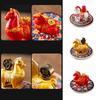 Resin Zodiac Pony Incense Burner Pony Shape Cense Holder Indoor Incense Burner  Realistic Crafts