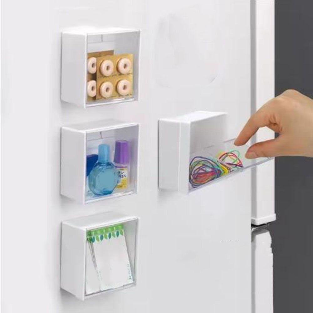 Plastic Mini Storage Box Space Saving Data Cable Storage Box Wall Mounted Storage Boxes Bathroom