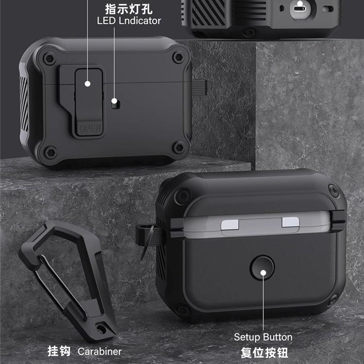 Lock AirPods Pro3 Automatic Cover Protective Case for Apple Earphone Case 4th Generation Pro2 Earphone Cover Anti