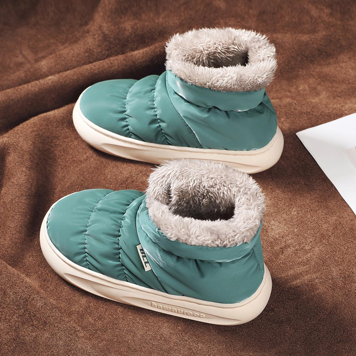 

Мужские зимние ботинки для снега, слипоны Ankler Tasman Men Ultra Fur Wool fans Women Boots luxury Brand Men cotton Shoes Designer 44-45 зелёный